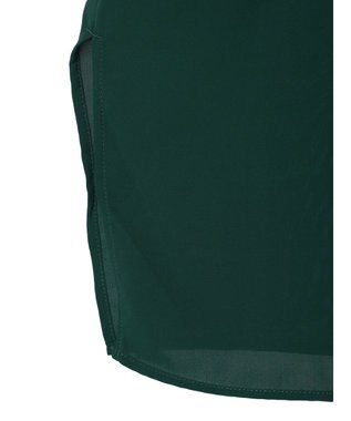 Green Parks ＳＥＴ２点　合皮ベルト＋ミディシャツワンピース Green