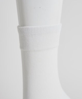 WEGO 平無地ソックス（丈21cm） ホワイト