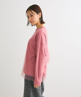Green Parks ・ＥＬＥＮＣＡＲＥ　ＤＵＥ　チュールレイヤードロンＴＥＥ Pink