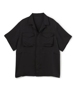 uncrave ライトダブルサテン シャツジャケット