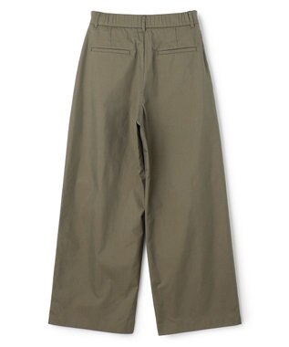 UNFILO L アシンメトリー ラップパンツ カーキ