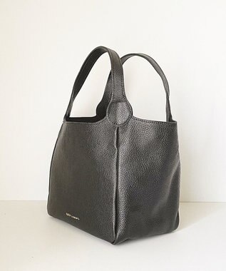 Hekhèr Le Style de Vie 【日本製/セレモニーにも】シュリンクレザー ハンドバッグ small ブラック