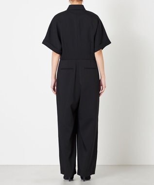 NAVE 【ReNAVE・セットアップ可/洗える/撥水加工】ホロウツイル ジャンプスーツ ブラック系