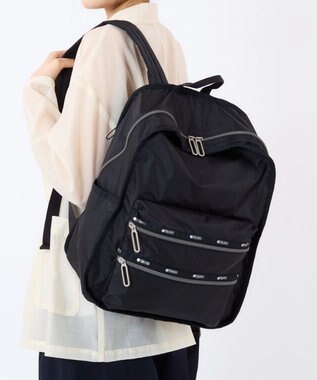 LeSportsac FUNCTIONAL BACKPACK/ブラックC ブラックC