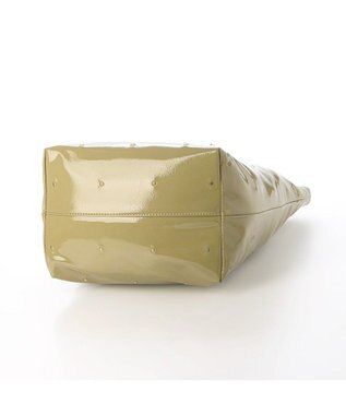 UNBILLION カシュカシュ cachecache / エナメル2wayトート ライトグリーン