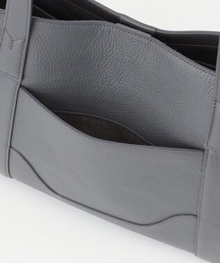 JOSEPH HOMME 【PELLE MORBIDA】トートバッグ（Ｌサイズ） ライトグレー系