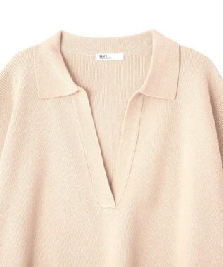 CRAFT STANDARD BOUTIQUE 深Vネックニットプルオーバー Light Beige