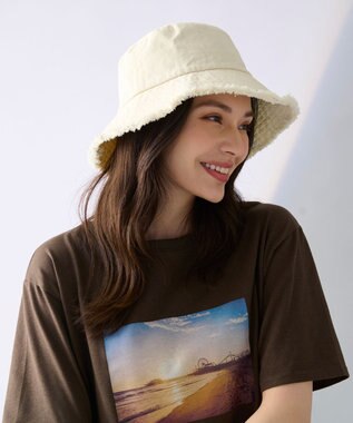  【UVケア/抗菌防臭】キャンバスバケットハット