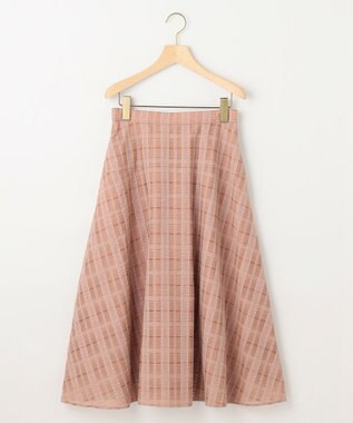 組曲 S ラメシアーチェック スカート ピンク系3
