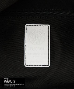 russet 【2025SS】《PEANUTS×russetコラボ第二弾》カゴトートバッグ小(CE-1515) Black