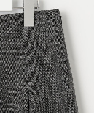 J.PRESS LADIES 【セットアップ対応】ウールストレッチツイード スカート グレー系