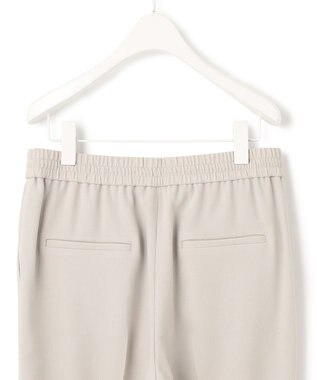 ICB 【WEB限定・洗える】BackSatinGeorgette ドロストパンツ ベージュ系