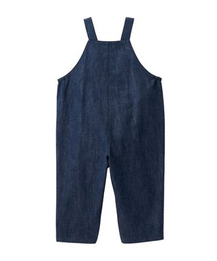 MIKI HOUSE HOT BISCUITS 【ミキハウス】 オーバーオールギフトセット【BOX付き】 紺