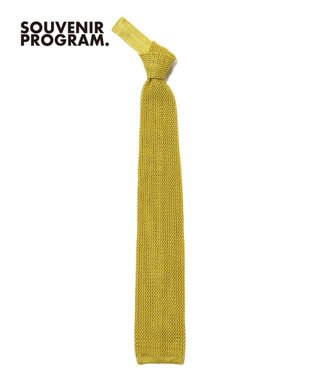 J.PRESS MEN 【J.PRESS ORIGINALS】Silk Wide Knit Tie イエロー系