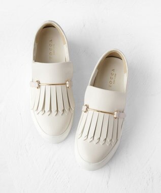 TOCCA 【晴雨兼用】FRINGE SLIPON RAIN SNEAKERS スニーカー