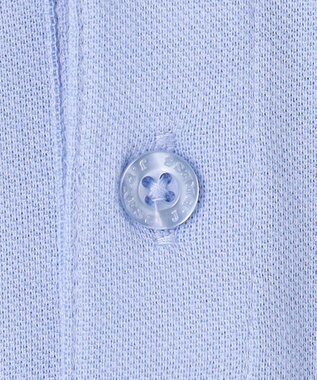 J.PRESS KIDS 【140-170cm】ダブルライン カラー 半袖ポロシャツ ライトブルー