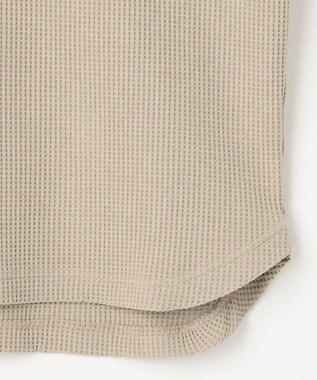 23区GOLF 【23Fondation/WOMEN】【UVケア】テクニカルワッフル ポロ ベージュ系