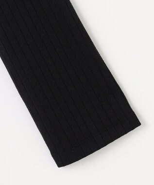 ANY SIS 【洗える】チェックジャガードコンビ ワンピース モノトーン系