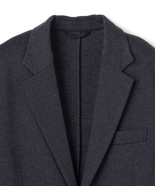 UNFILO MENS コンフォートジャージー ジャケット ネイビー