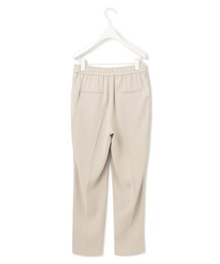 ICB 【洗える】 ライトダブルクロス ドロストパンツ トープ系