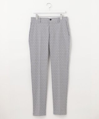 23区GOLF 【MEN】【ストレッチ】エッフェル塔柄 ジャガードパンツ ライトグレー系5