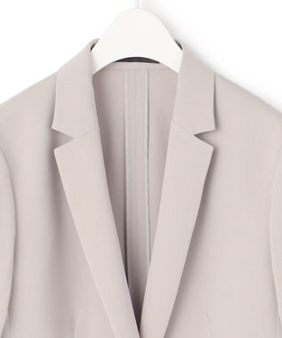 ICB 【新色追加・防シワ・速乾・洗える】Fied テーラードジャケット グレージュ系