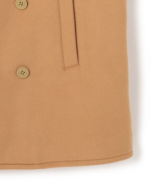 J.PRESS YORK STREET 【UNISEX】メルトン ピーコート キャメル系