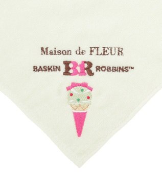 Maison de FLEUR サーティワン　タオルハンカチ Mint