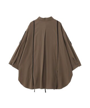 YECCA VECCA ストリングデザインシャツ Khaki