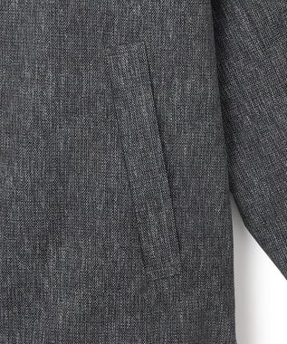 JOSEPH HOMME 新柄【洗える/ストレッチ/シワになりにくい】クールドッツストレッチ ジップアップフードブルゾン ライトグレー系