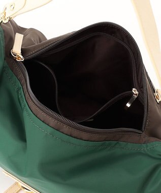 LA BAGAGERIE ウォータープルーフナイロン　3wayバッグ ダークグリーン