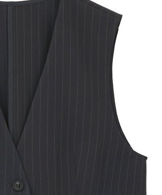 AMERICAN HOLIC ショート丈ベスト Black