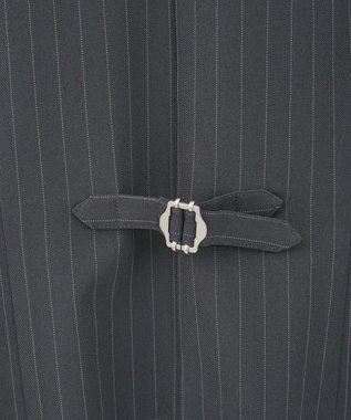 AMERICAN HOLIC ショート丈ベスト Stripe Gray