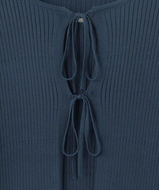 ANY SIS 【2SET】リボンカーデツイン ニット ダークブルー