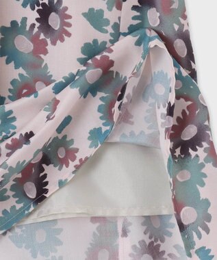 Paul Smith Chamomile Floral セミフレア スカート ライトピンク