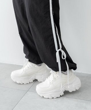 WEGO 厚底ボリュームダッドスニーカー ホワイト