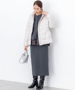 組曲 L 【WEB限定】スポンディッシュニットアップ グレー系