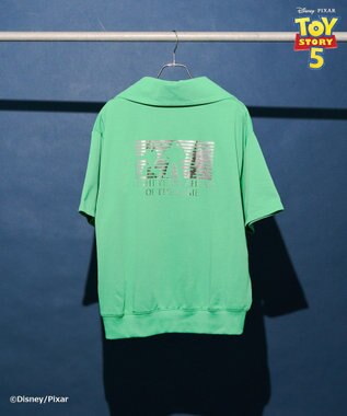 AMERICAN HOLIC 【TOY STORY 5】ハーフZIPプルオーバー Light Green