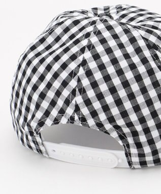 ANY KIDS リボン キャップ ギンガムチェック
