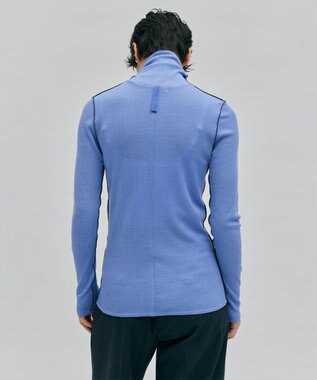 BEIGE， 【洗える・SPUR.JP 掲載】FORD / ハイネックトップス Sax×C Gray