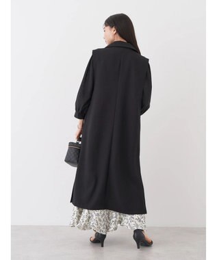 earth music&ecology ロングジレ Black