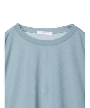 Green Parks シアーリブチュニック Blue