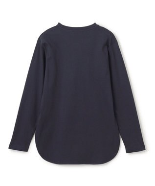 UNFILO ロゴプリントロンT ネイビー