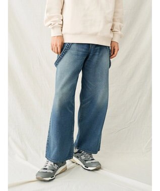 CRAFT STANDARD BOUTIQUE 【２ｗａｙ】デニムサロペットパンツ Indigo