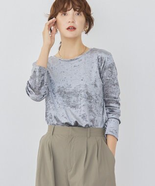 AMERICAN HOLIC シアーベロアプルオーバー