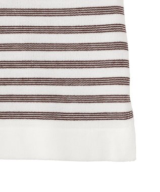 AMERICAN HOLIC ボーダーハーフスリーブニットプルオーバー Ivory