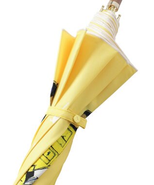 MOONBAT POLO RALPH LAUREN 長傘 RAIN BEAR 一枚張り レモンイエロー