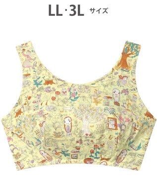 tsumori chisato SLEEP ツモリチサト ノンワイヤーブラ ナイトアップブラ 3Lまで対応 大きいサイズ ナイトブラ UBX533 /ワコール