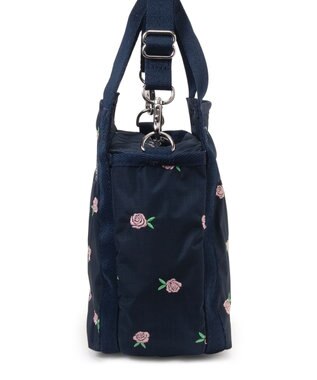 LeSportsac SMALL JENNI/ピンクローズエンブロイダリー ピンクローズエンブロイダリー