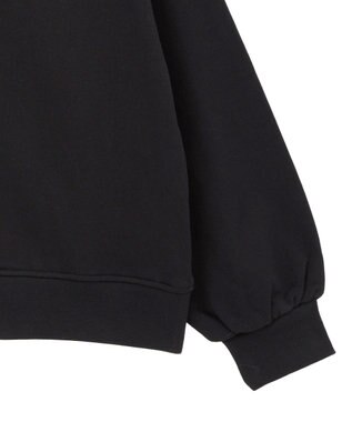 AMERICAN HOLIC ワンポイントサガラ刺繍裏毛プルオーバー Black